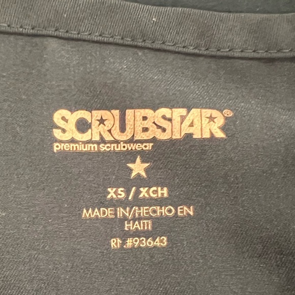 SCRUBSTAR women 2pcs scrubs set top and pants /size XS - Picture 7 of 16